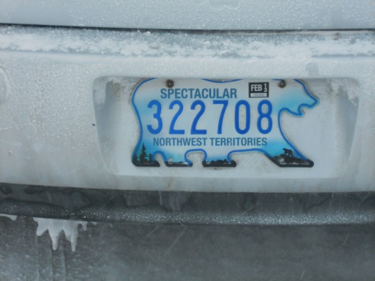 Northwest Territories plate