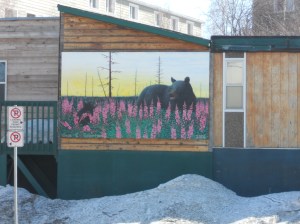 Bear mural