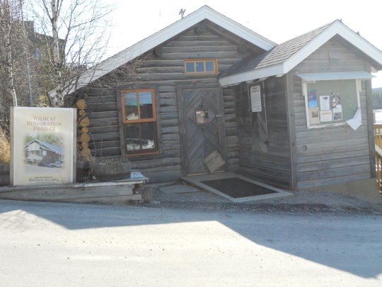 Wildcat Cafe under repair