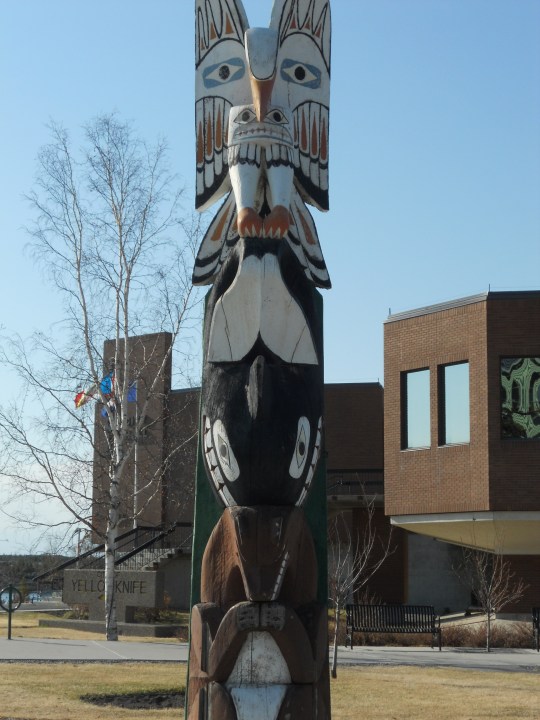 Nootka totem pole