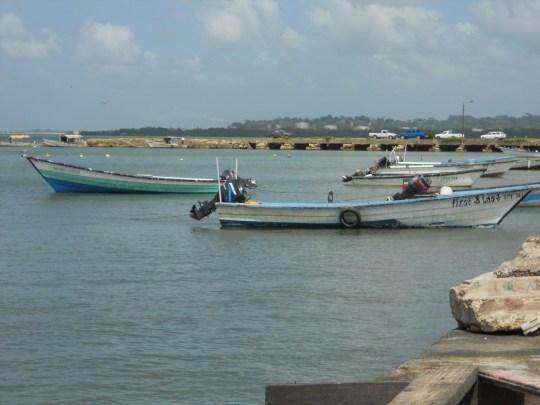 Fishing boats in San Fernando