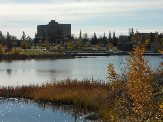 Yellowknife view from museum