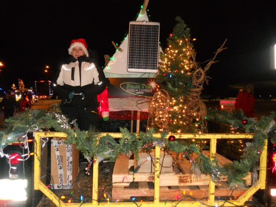 Polar Tech Clean Energy float