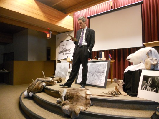 Jamie Bastedo as Vilhjalmur Stefansson