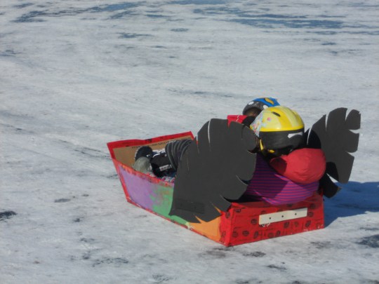 Sled with wings - Long John Jamboree