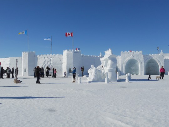 Snow Castle Yellowknife 2015