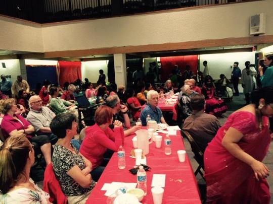 The event was well-attended